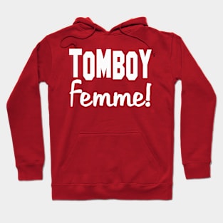 Tomboy Femme Women Woman Girl Strong Jackie Carpenter Best Seller Gift Idea Mom Wife Sister White Hoodie